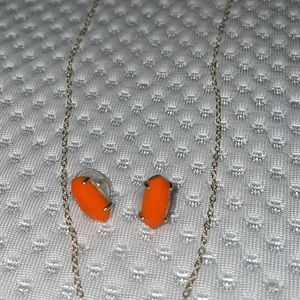 Kendra Scott Necklace w/ Matching Earrings